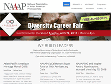 Tablet Screenshot of naaap.org