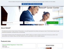 Tablet Screenshot of jobs.naaap.org